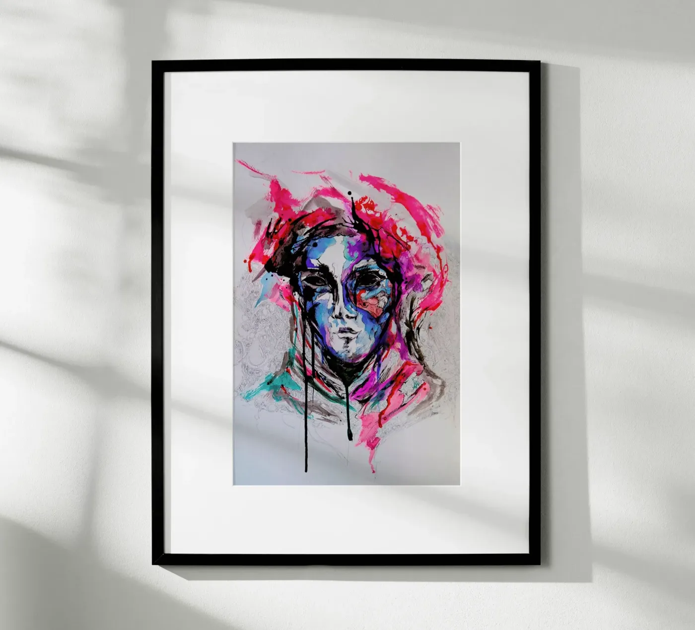 Masq Poster von Marc Allante