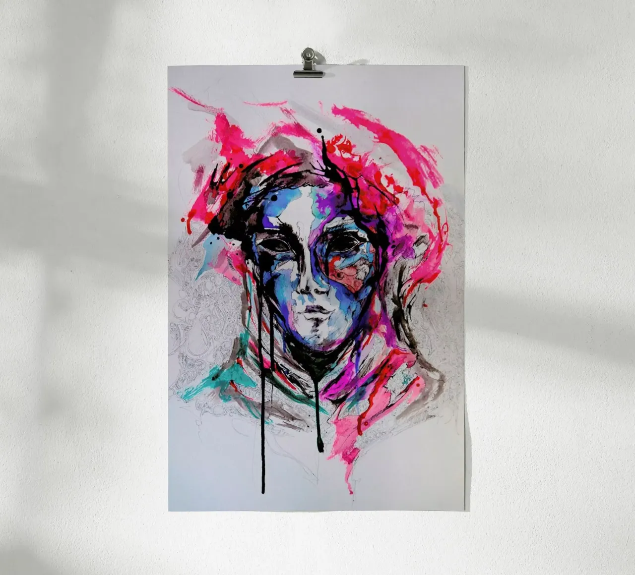 Masq poster da Marc Allante