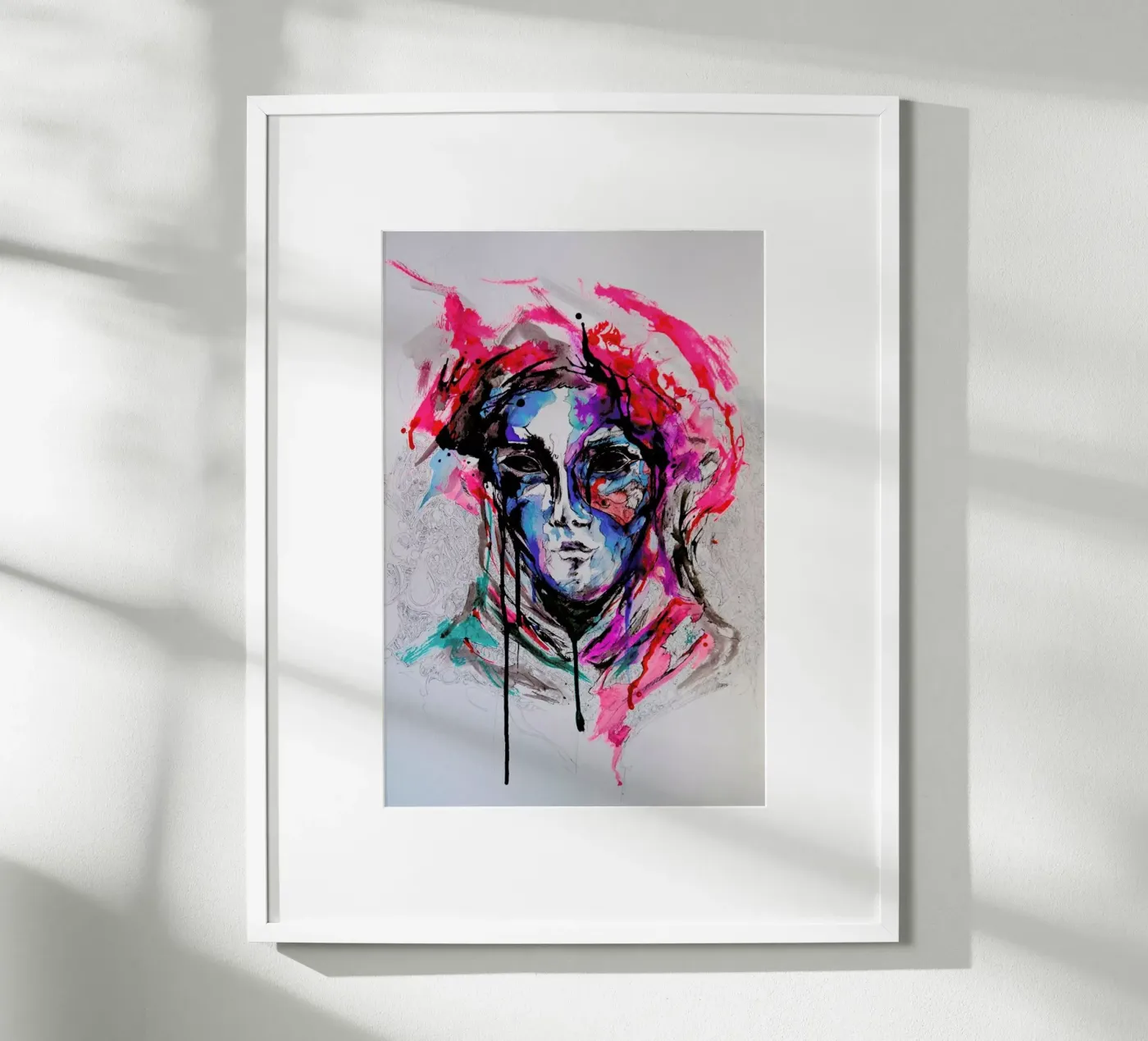 Masq Poster von Marc Allante