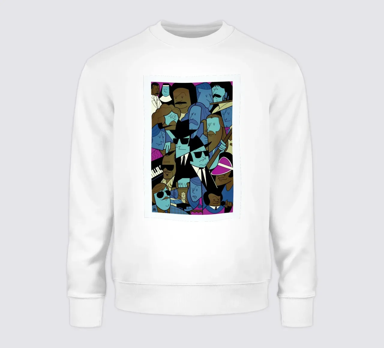 On a mission from God Sweatshirt von Ale Giorgini