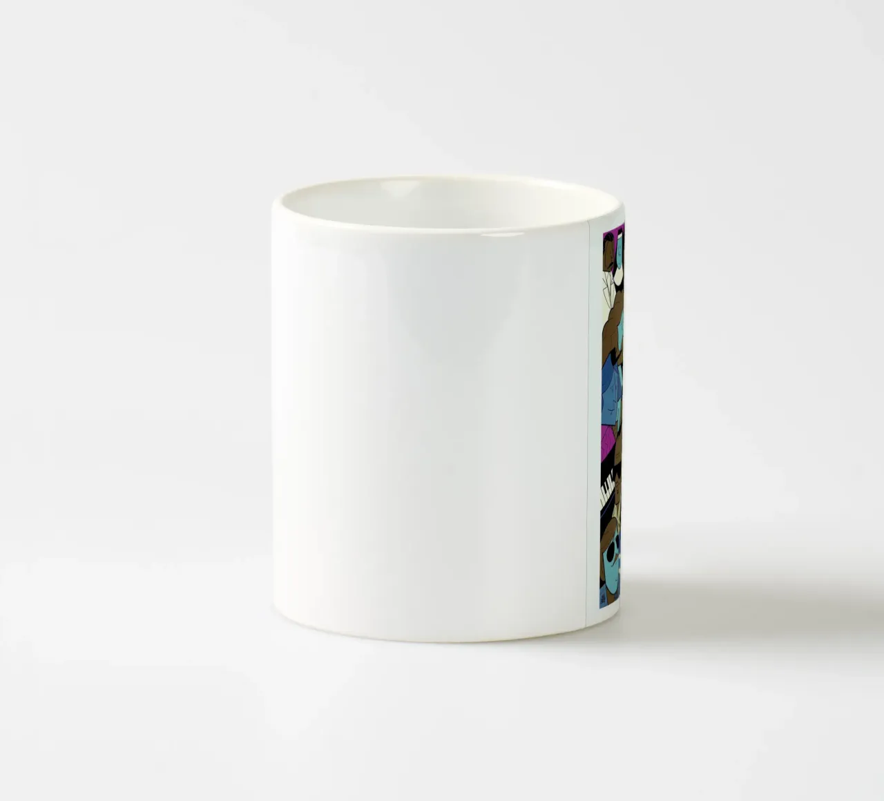 On a mission from God tazza in ceramica da Ale Giorgini