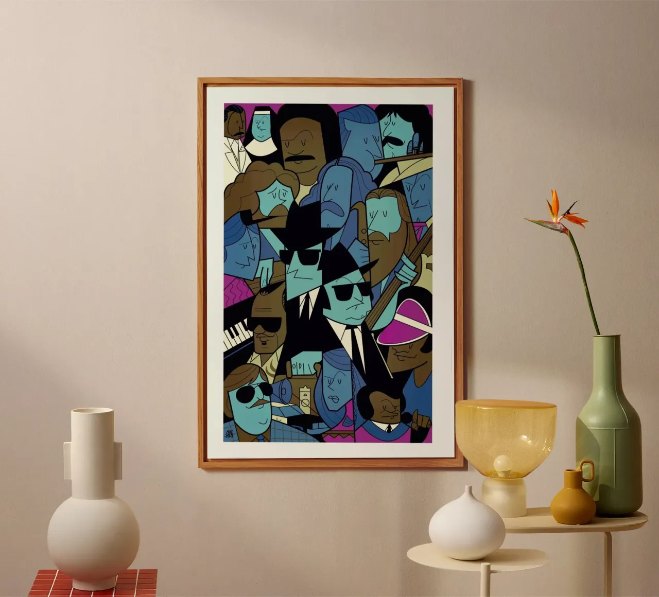 On a mission from God alluminio dibond da Ale Giorgini
