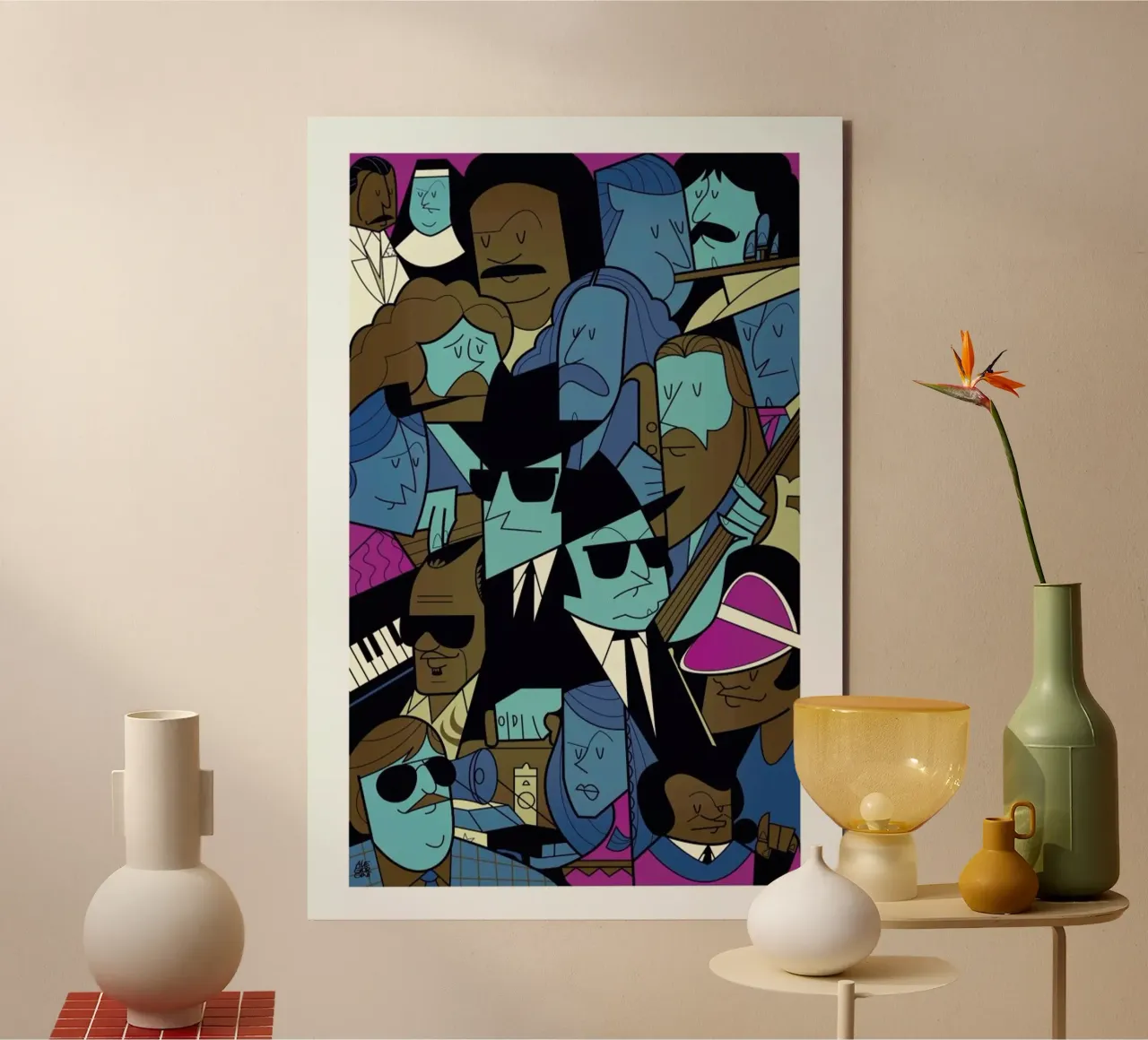 On a mission from God alluminio dibond da Ale Giorgini