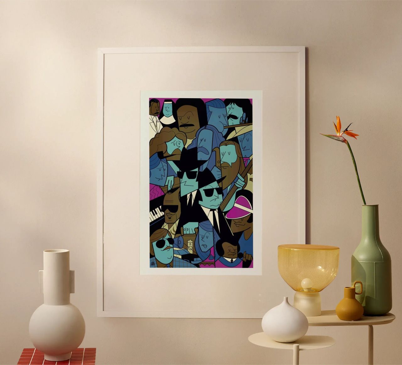 On a mission from God Poster von Ale Giorgini