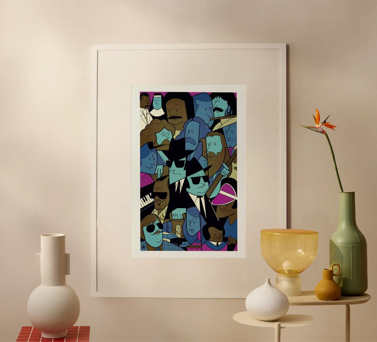 On a mission from God poster by Ale Giorgini