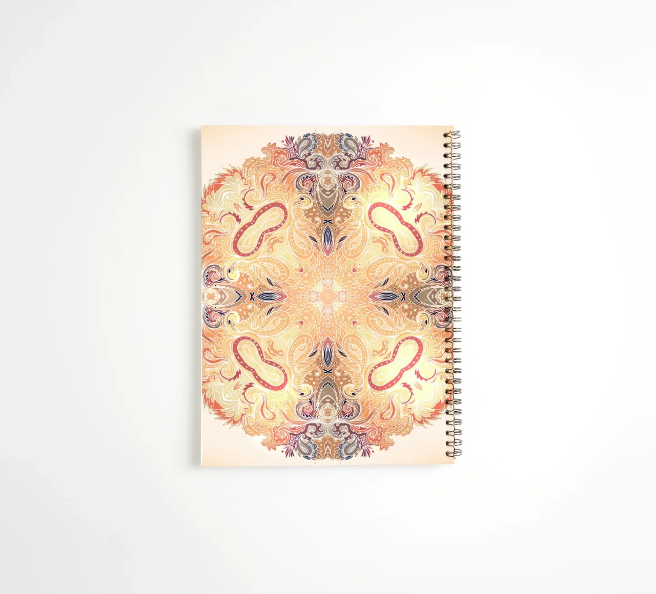 Floral Mandala spiral notebook by Spiritual Touch