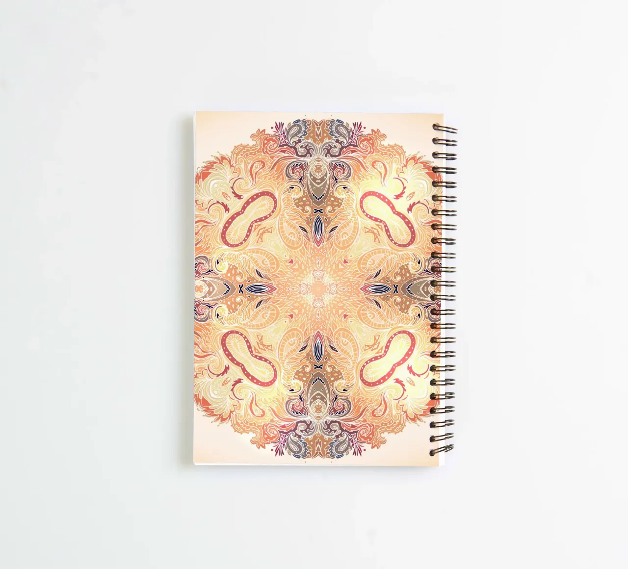 Floral Mandala spiral notebook by Spiritual Touch