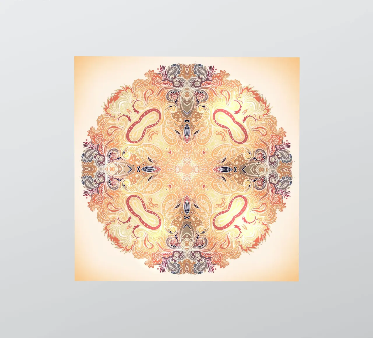 Floral Mandala sticker by Spiritual Touch