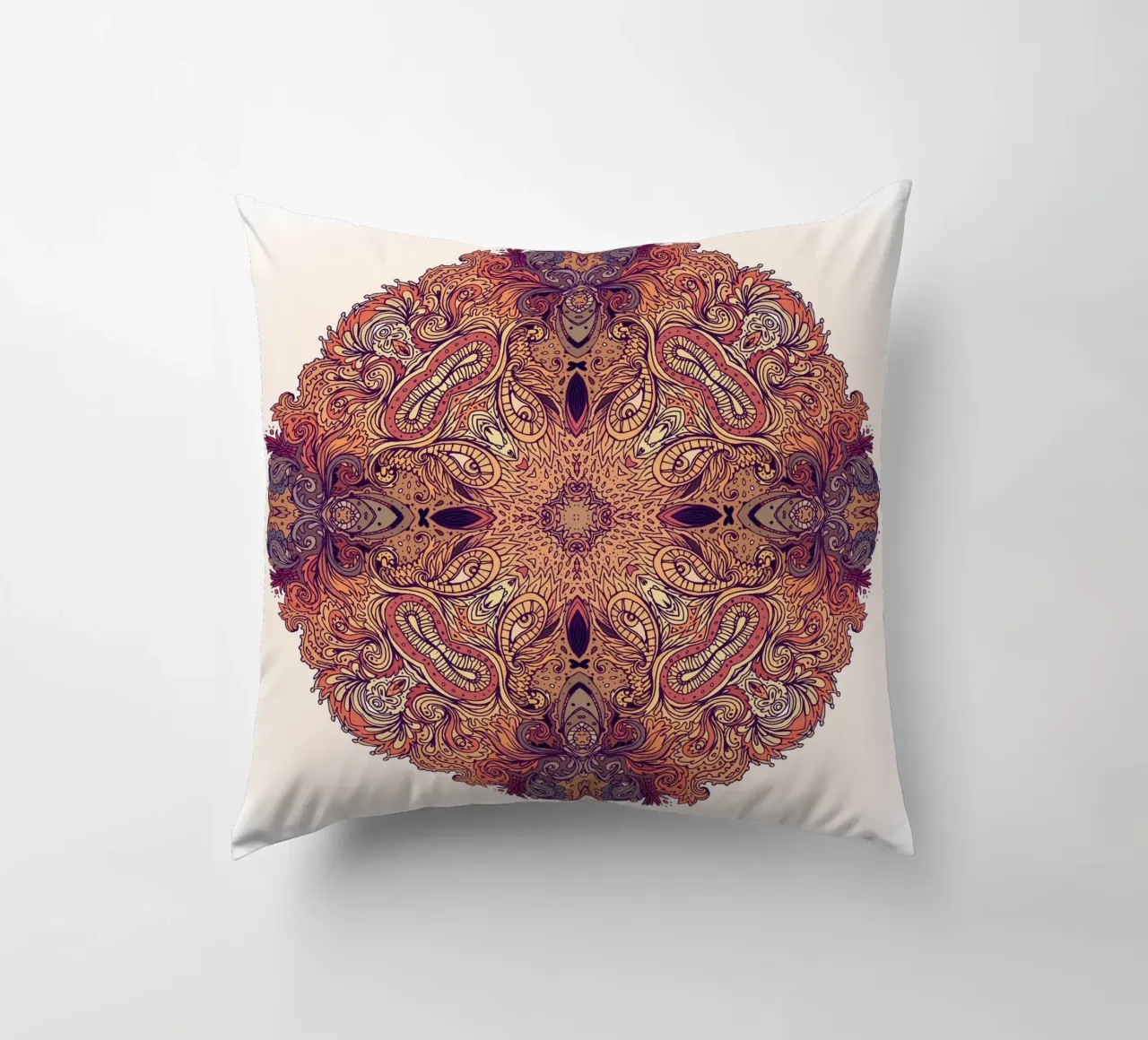 Mandala floreale cuscino da Spiritual Touch