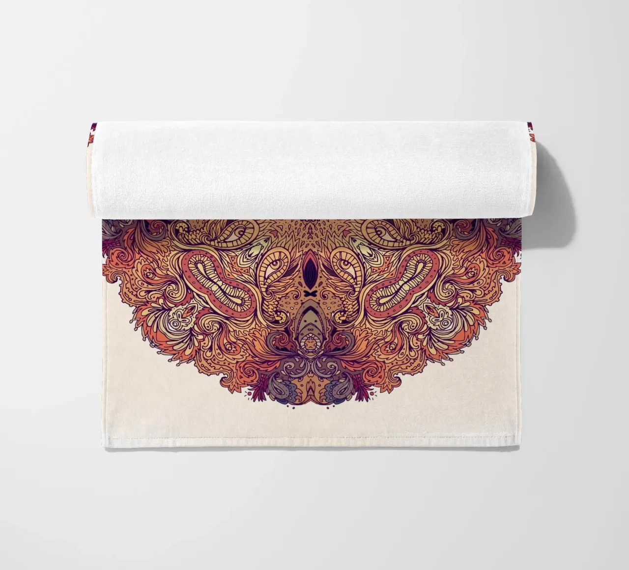 Mandala floreale telo mare da Spiritual Touch