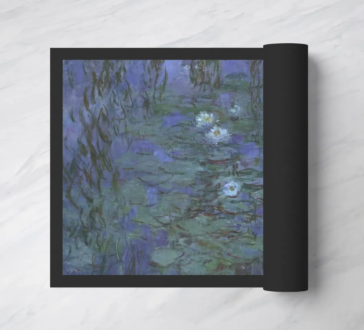 Claude Monet - Ninfee blu zerbino da Timeless Artworks