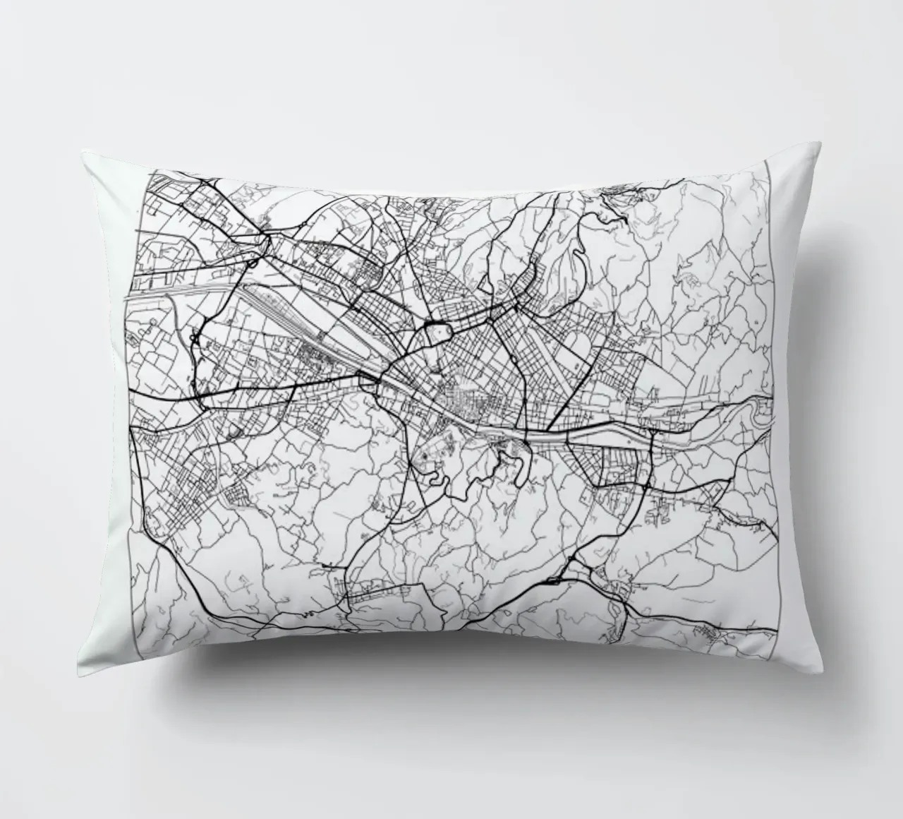 Florence Minimal decorative cushion by Hubert Roguski