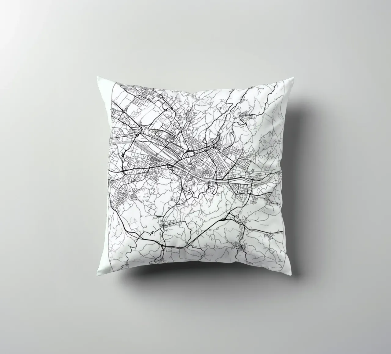 Florence Minimal decorative cushion by Hubert Roguski