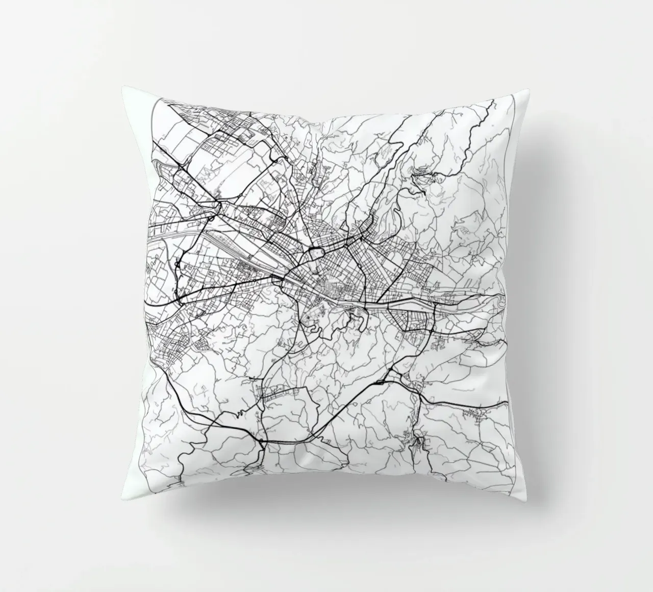 Florence Minimal decorative cushion by Hubert Roguski