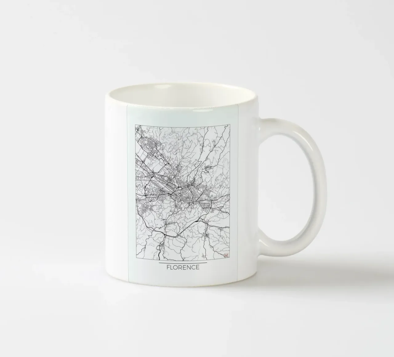 Florence Minimal tazza in ceramica da Hubert Roguski