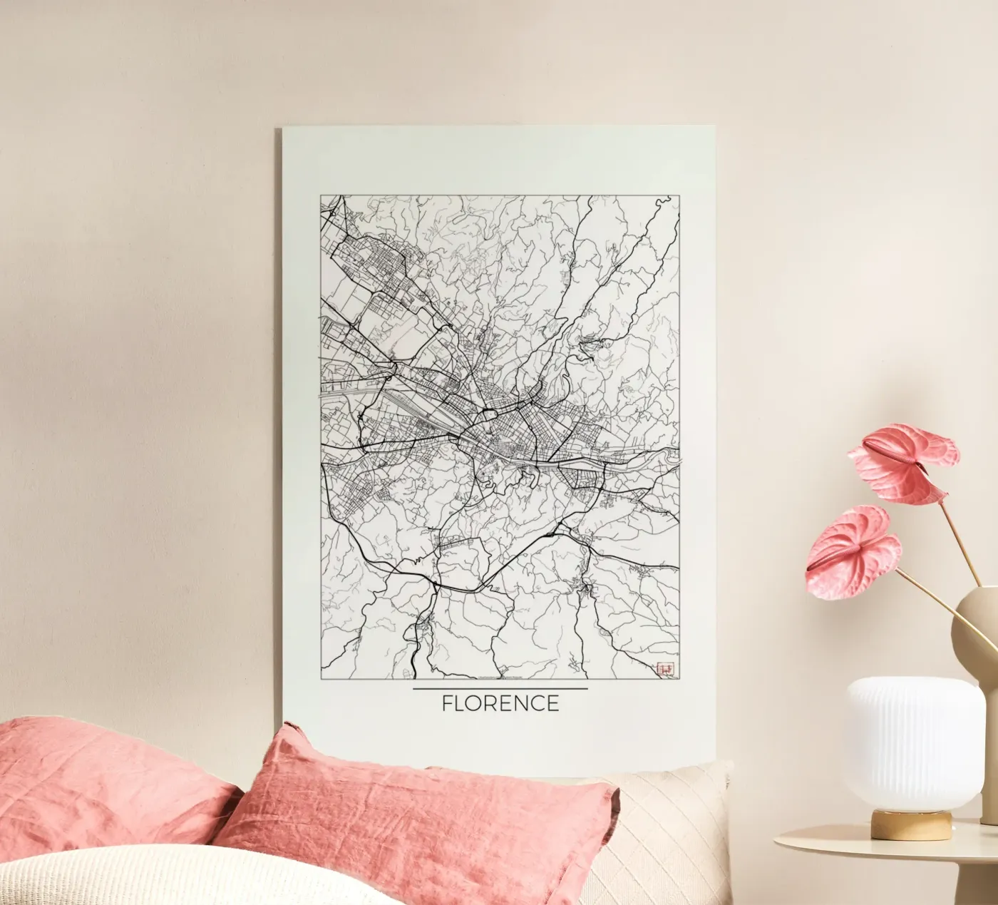 Florence Minimal acryl van Hubert Roguski