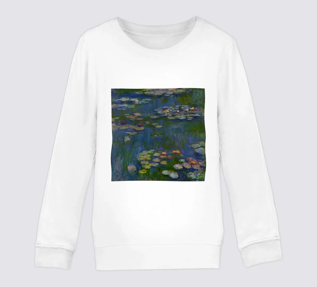 Claude Monet - Ninfee (8) felpa bambino da Timeless Artworks