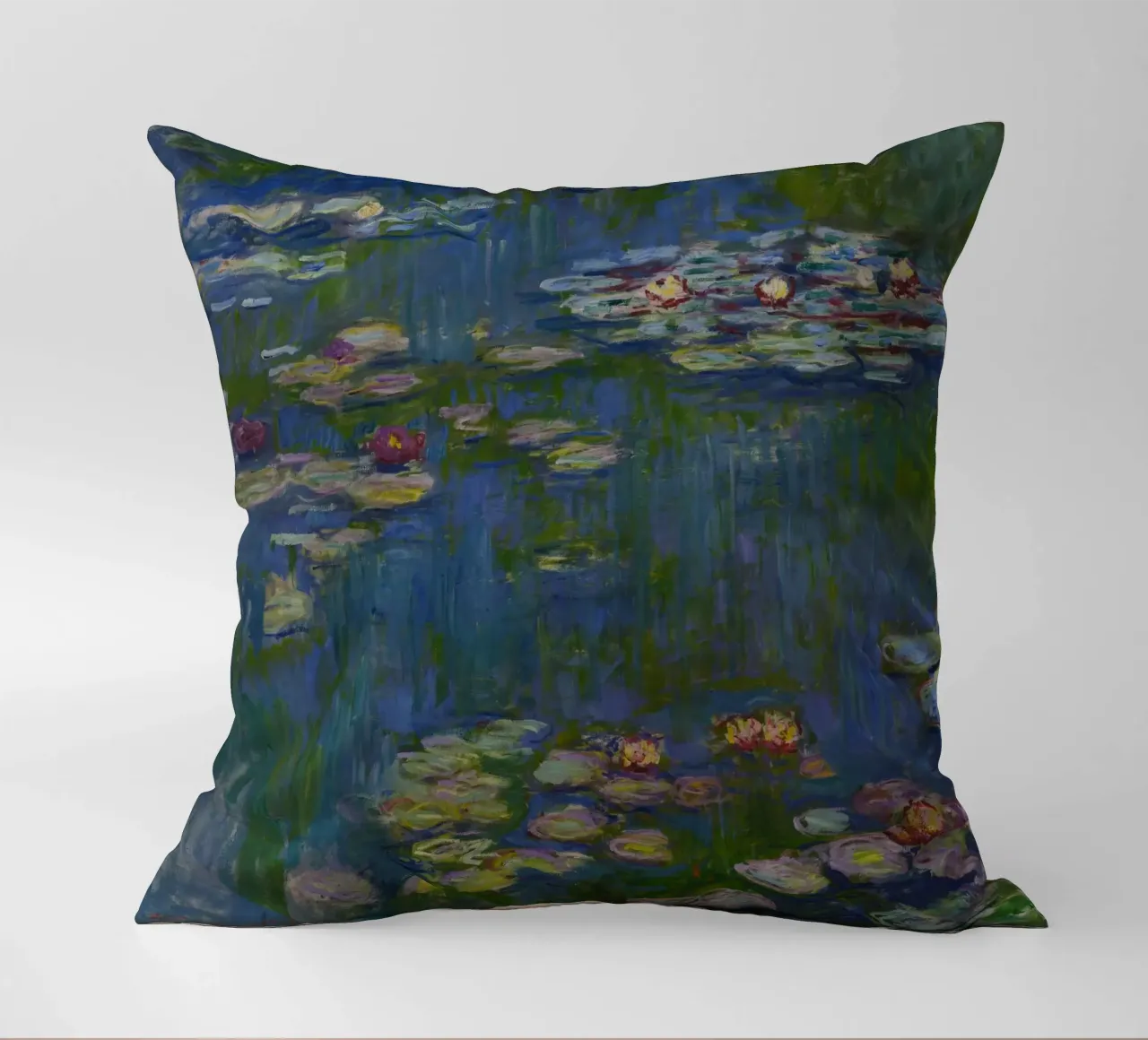 Claude Monet - Ninfee (8) cuscino da Timeless Artworks
