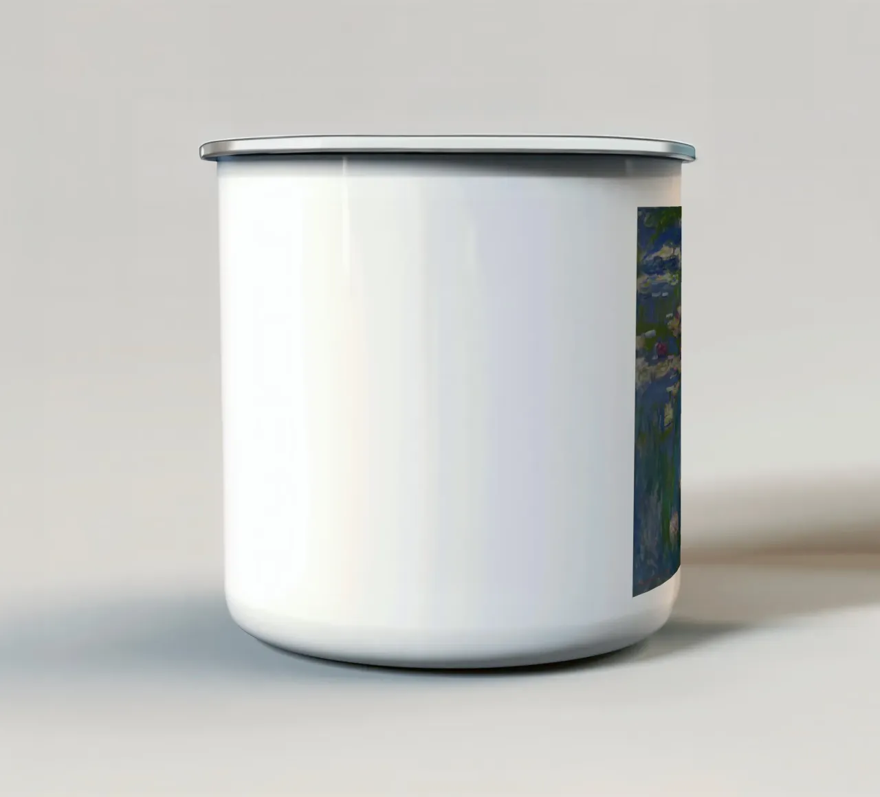 Claude Monet - Ninfee (8) tazza in smalto da Timeless Artworks