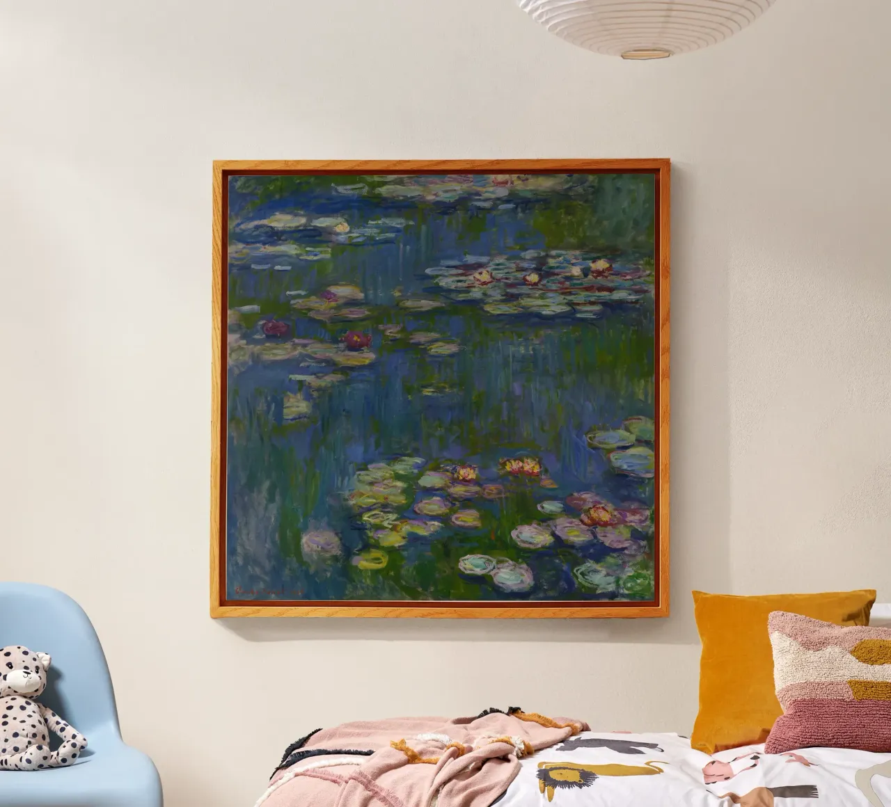Claude Monet - Ninfee (8) plexiglass da Timeless Artworks