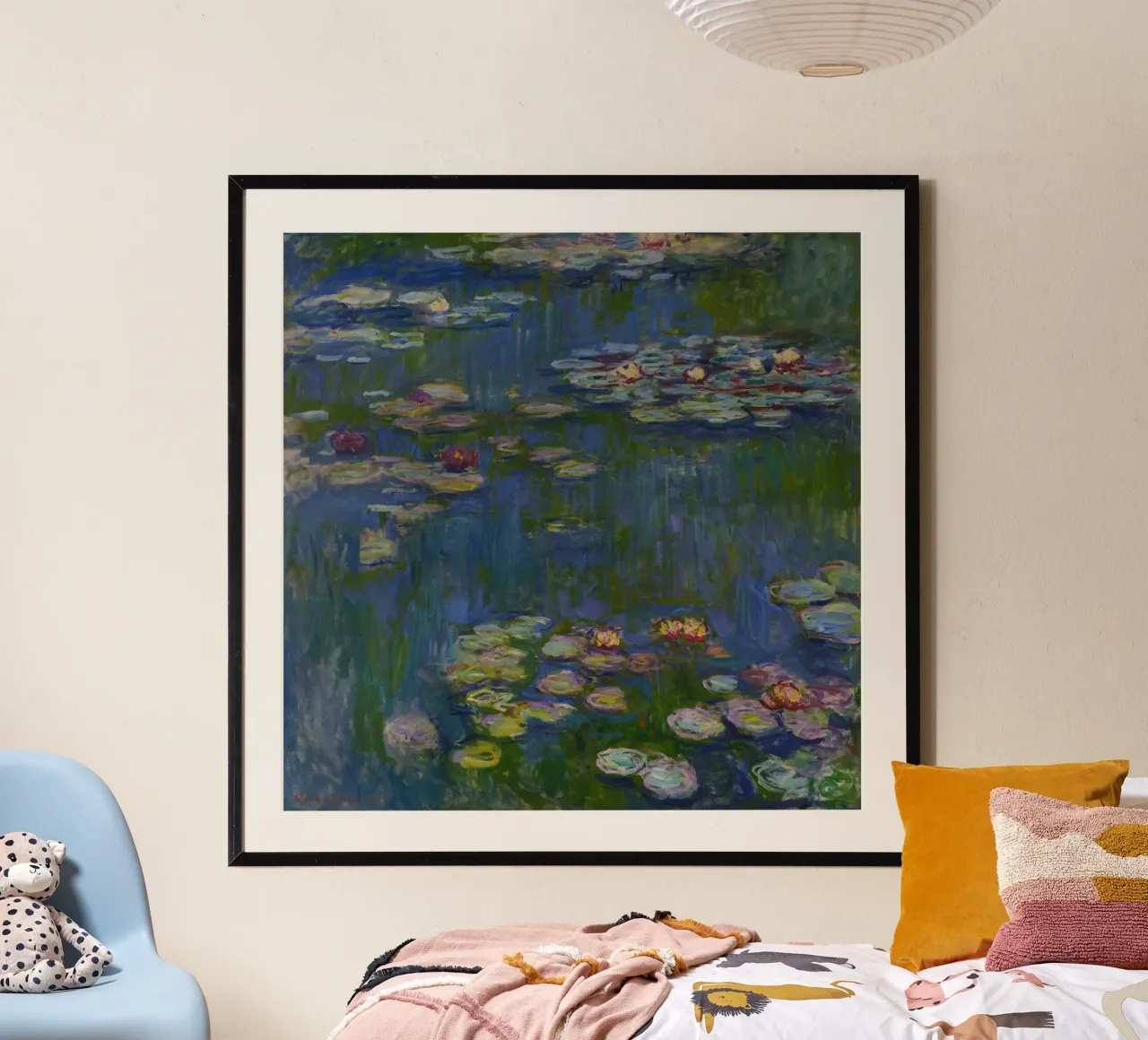 Claude Monet - Ninfee (8) carta hahnemühle da Timeless Artworks