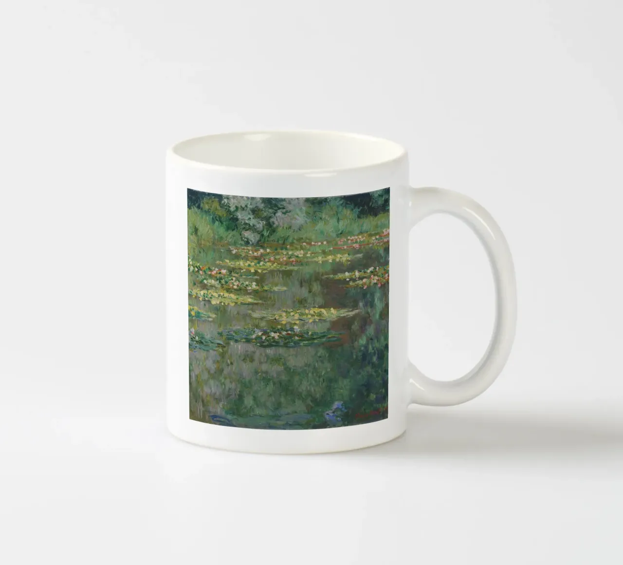 Claude Monet - Ninfee - Le Bassin des Nympheas tazza in ceramica da Timeless Artworks