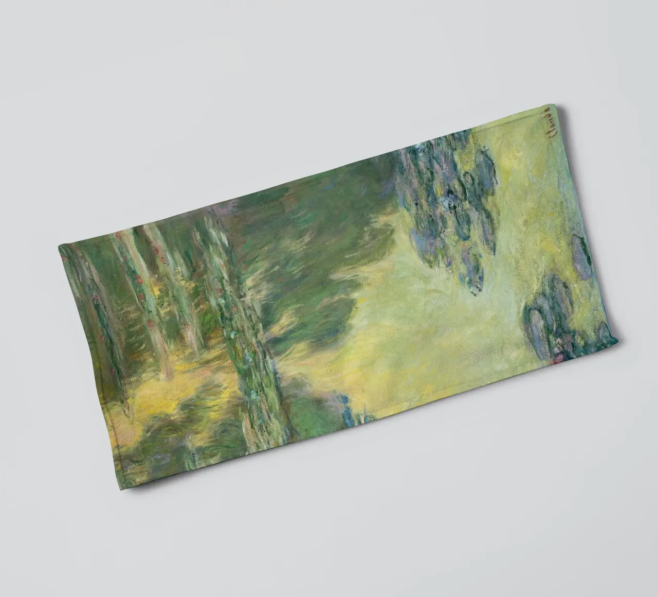 Claude Monet - Ninfee asciugamano da bagno da Timeless Artworks