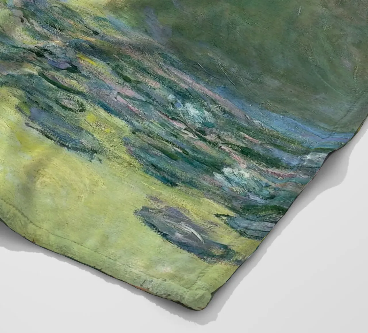 Claude Monet - Ninfee coperta in pile da Timeless Artworks