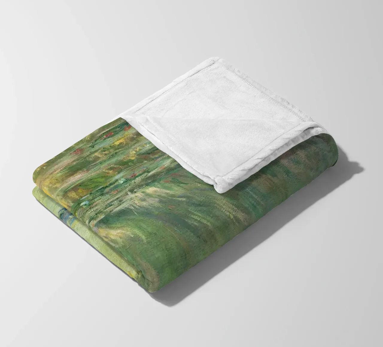 Claude Monet - Ninfee coperta in pile da Timeless Artworks