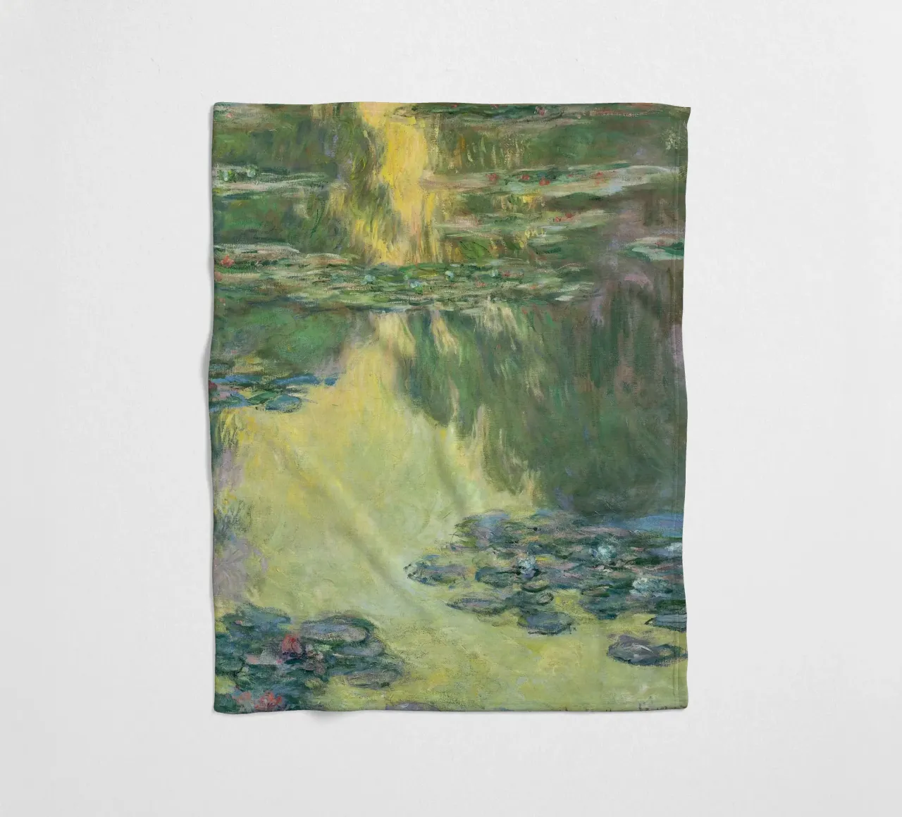 Claude Monet - Ninfee coperta in pile da Timeless Artworks