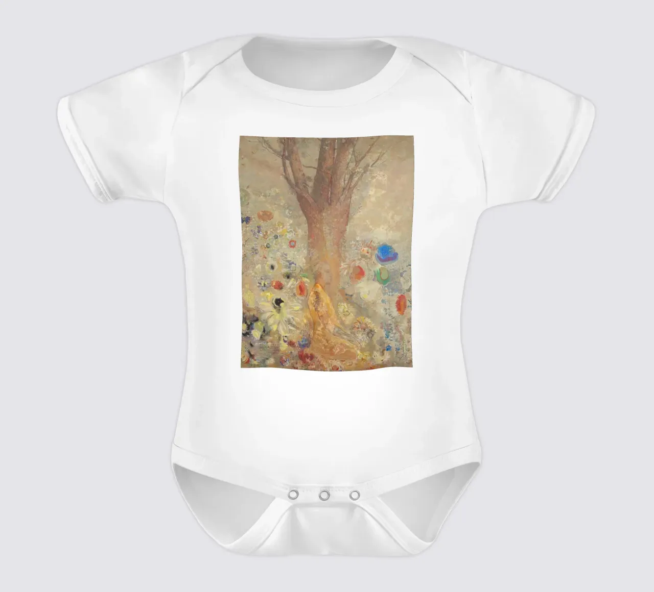 Odilon Redon - Buda en su juventud body de bebé de Timeless Artworks