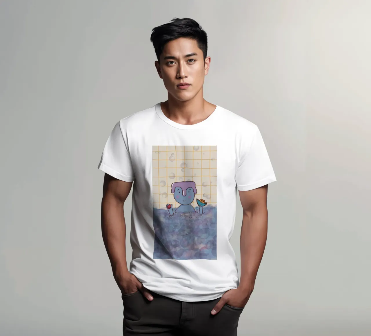 La hora del baño camiseta de Beeeplan