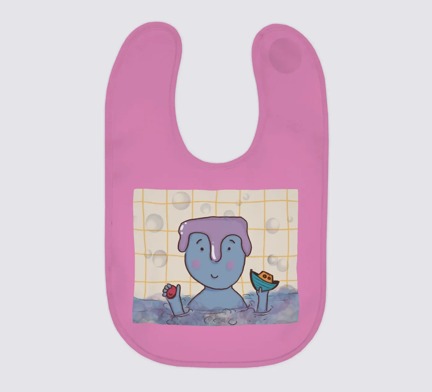 Bath time baby bib by Beeeplan