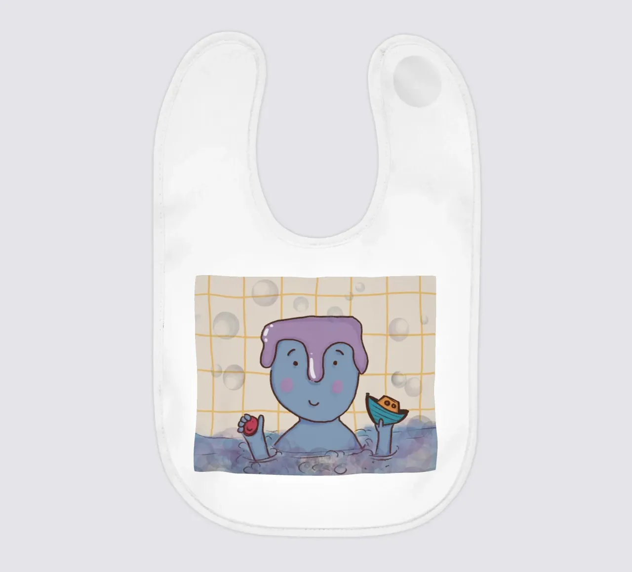 Bath time bavaglino da Beeeplan