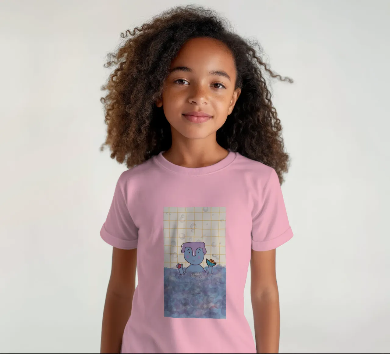 Bath time t-shirt bambini da Beeeplan
