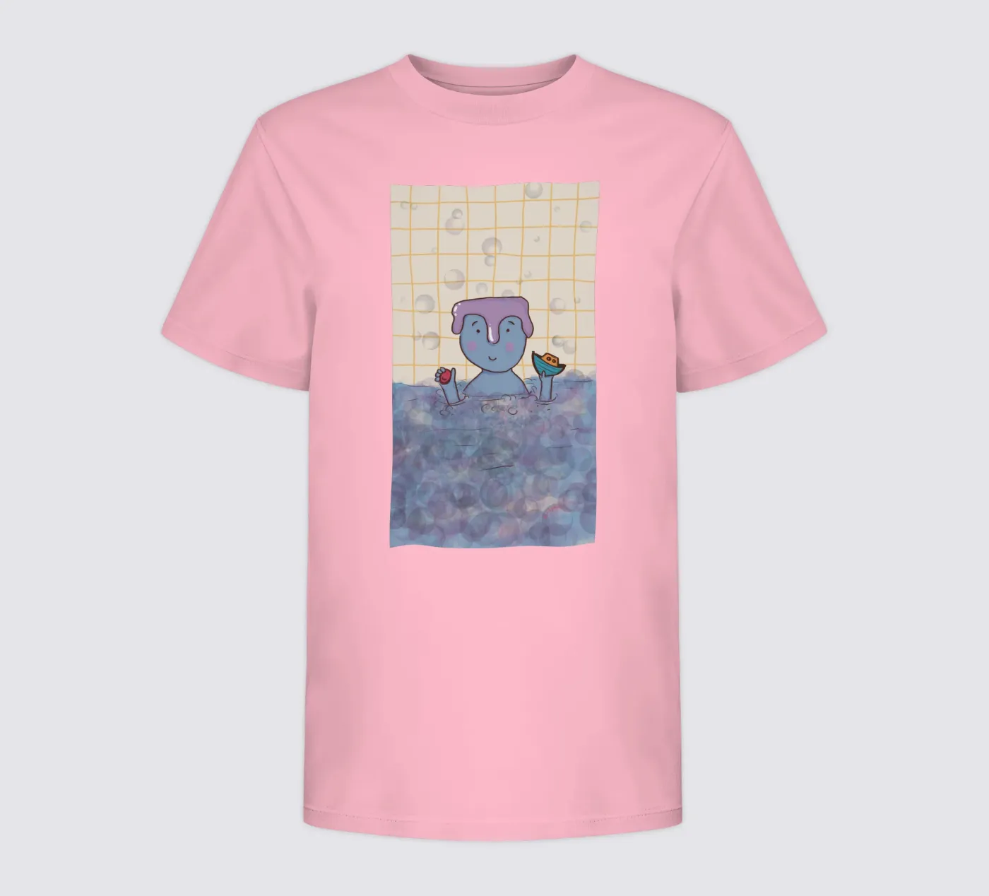 Il tempo del bagno t-shirt bambini da Beeeplan