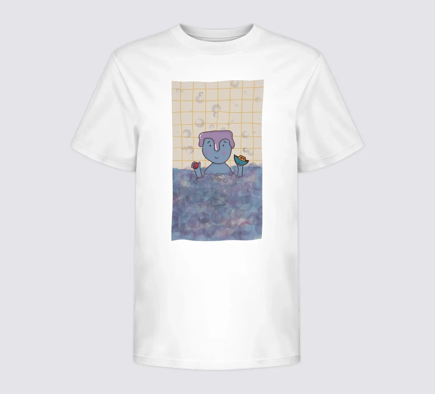 Il tempo del bagno t-shirt bambini da Beeeplan