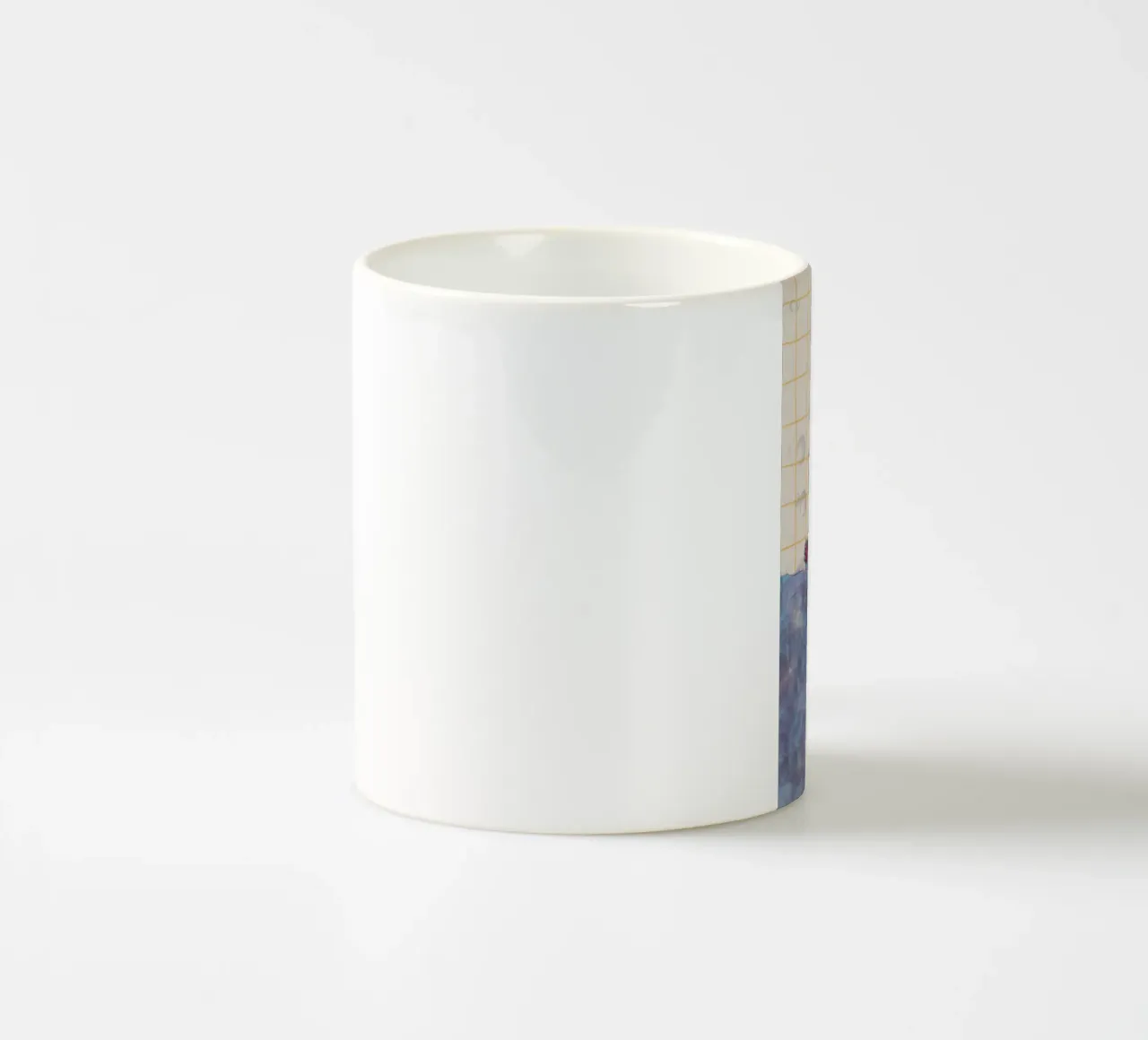 Il tempo del bagno tazza in ceramica da Beeeplan