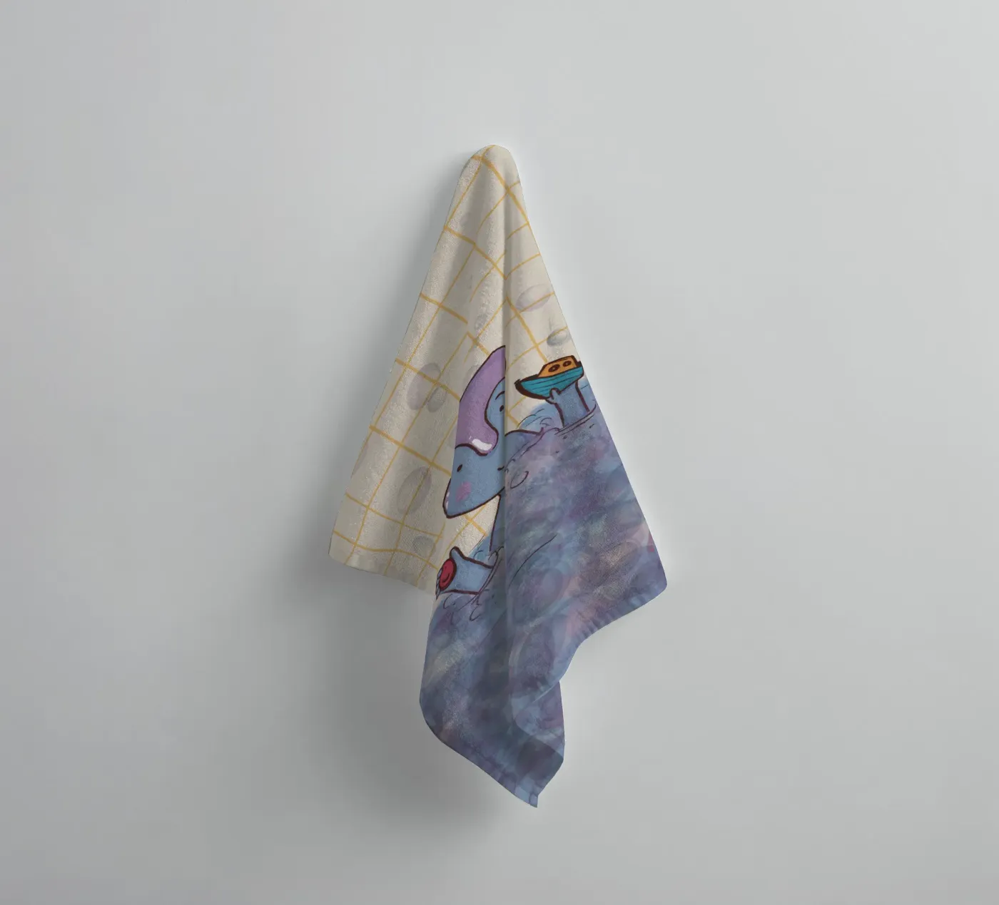 Bath time towel by Beeeplan