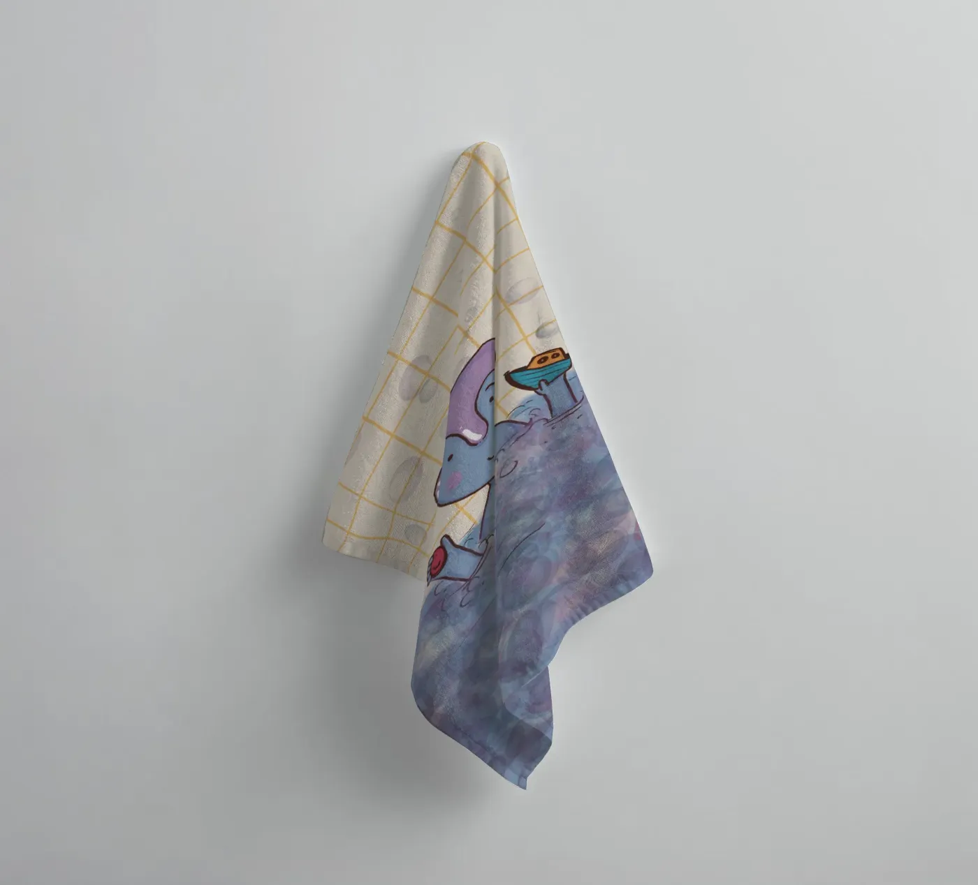 Badtijd badhanddoek van Beeeplan