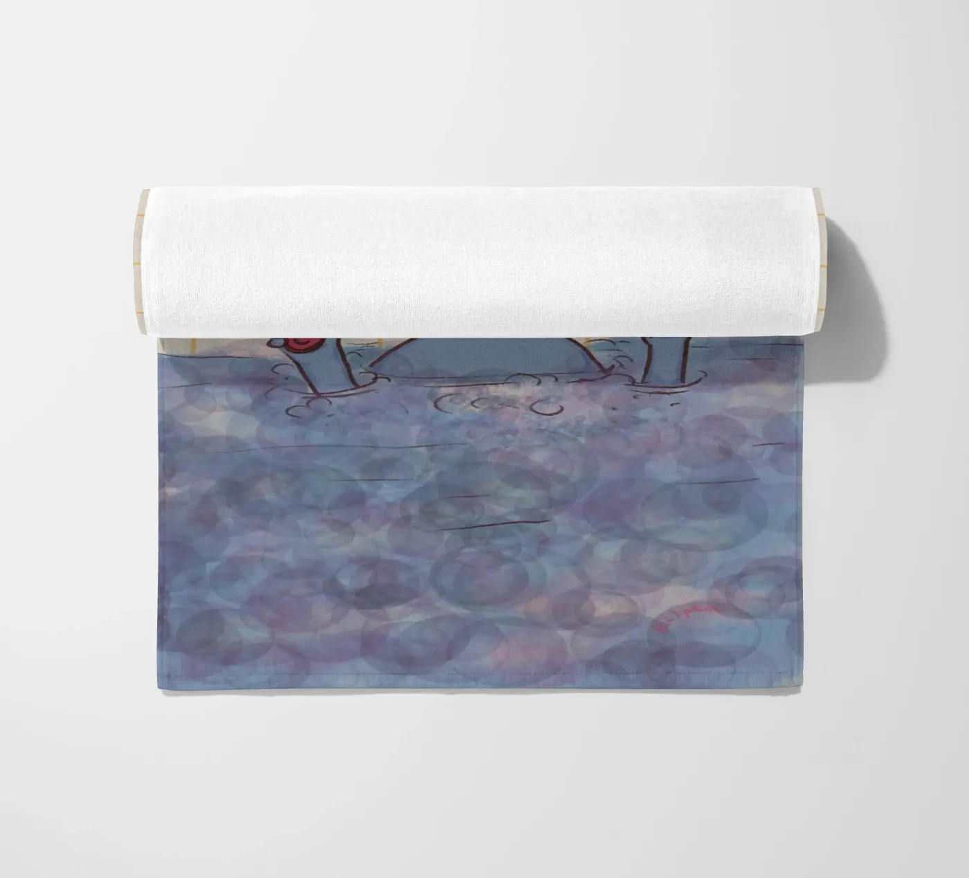 Bath time Strandtuch von Beeeplan