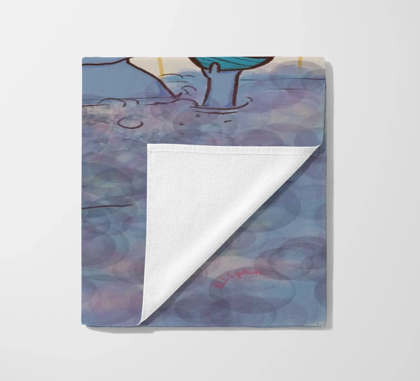 Bath time Strandtuch von Beeeplan