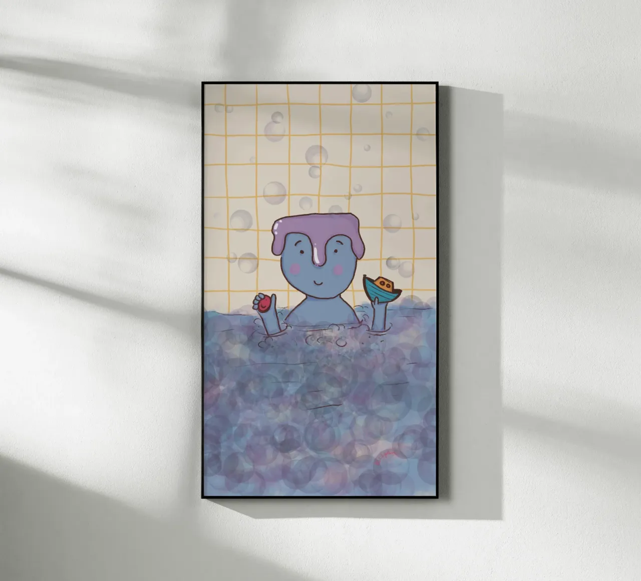 Il tempo del bagno plexiglass da Beeeplan