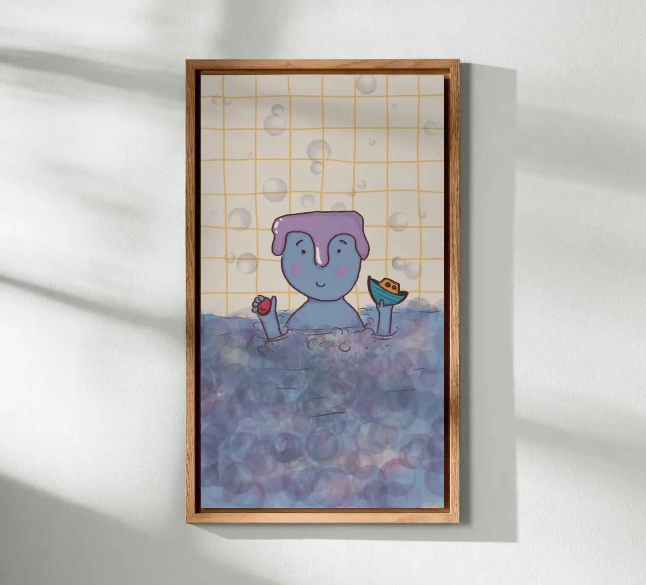 Bath time forex plate by Beeeplan