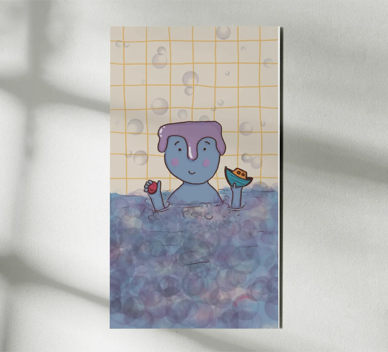 Bath time forex plate by Beeeplan