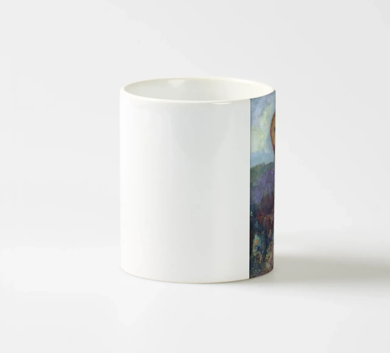 Odilon Redon - De cycloop keramische mok van Timeless Artworks