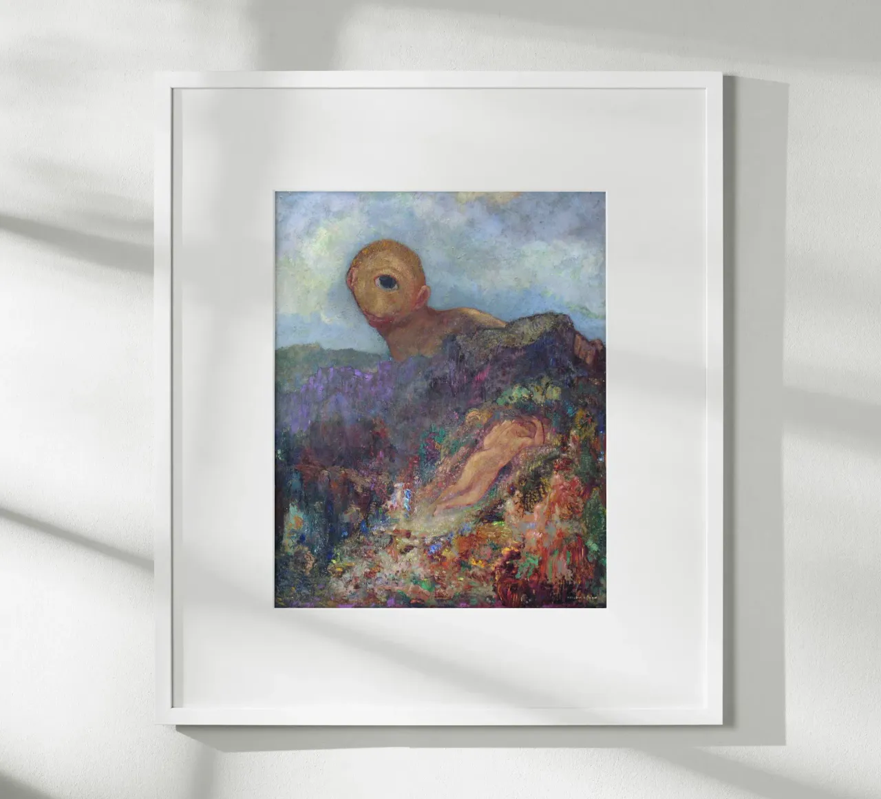 Odilon Redon - Il ciclope poster da Timeless Artworks