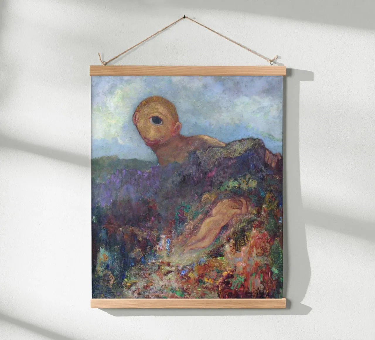 Odilon Redon - Il ciclope poster da Timeless Artworks