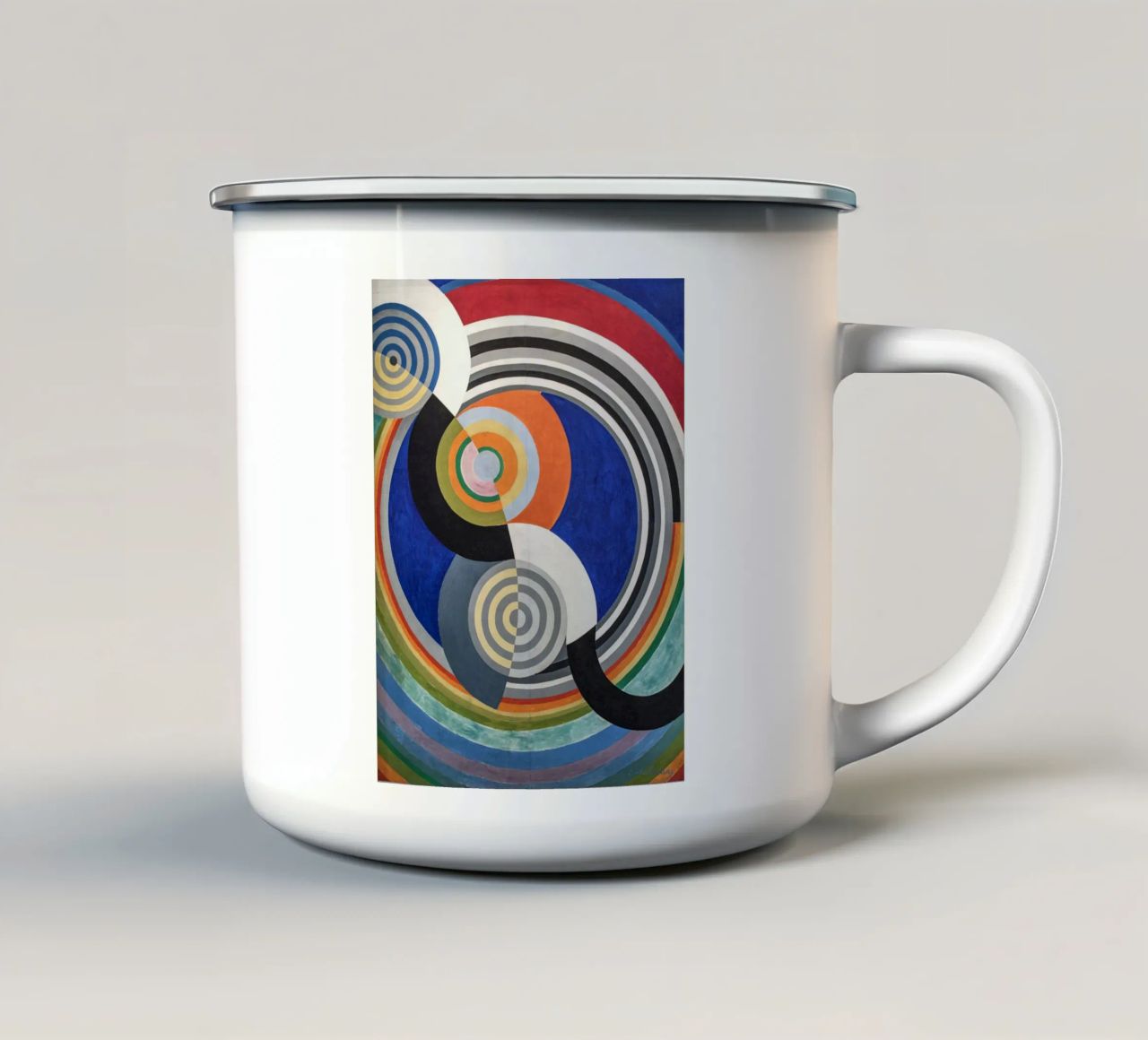 Robert Delaunay - Ritmo, n°2 tazza in smalto da Timeless Artworks