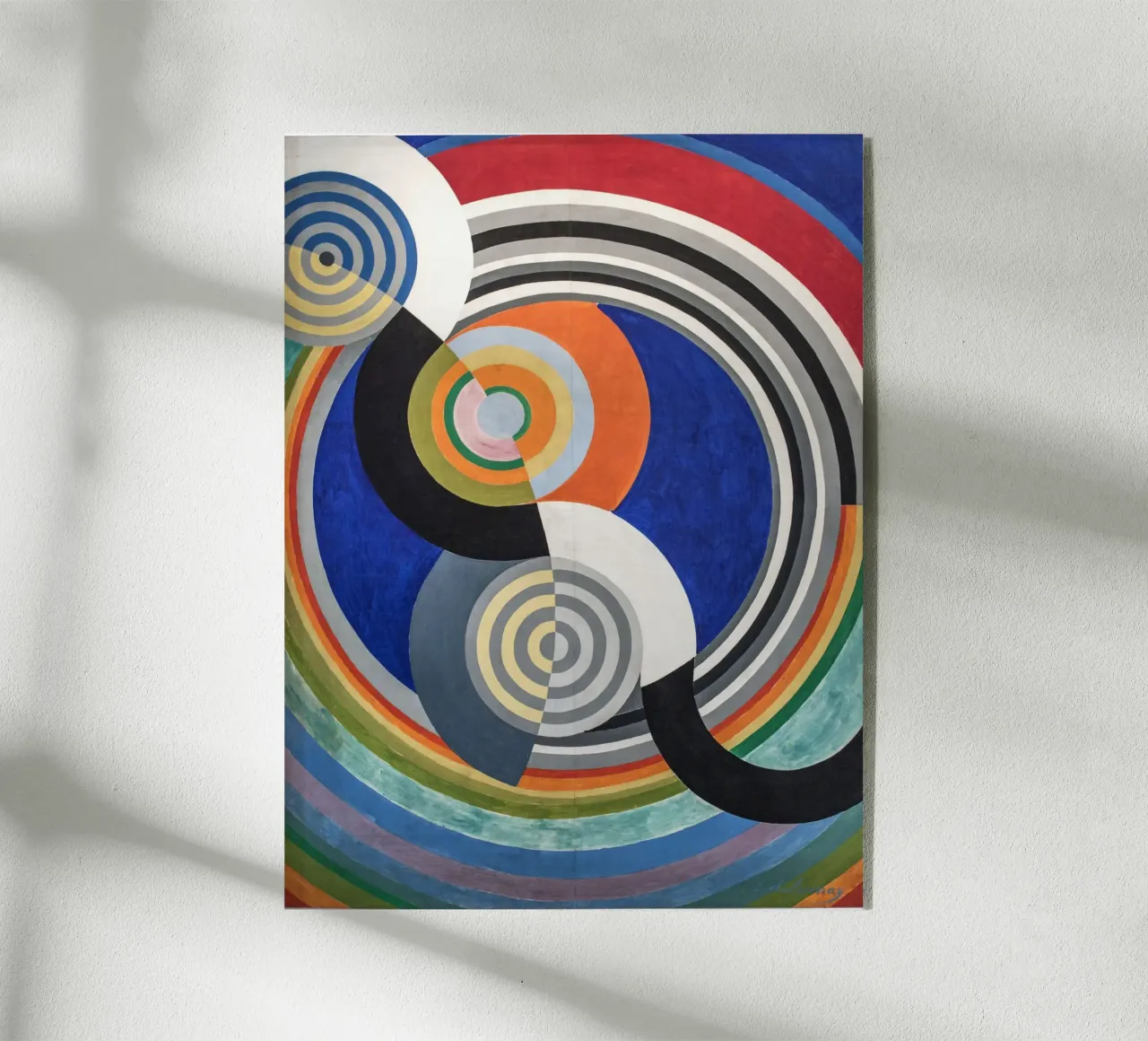 Robert Delaunay - Rhythmus, Nr. 2 Acryl-Glas von Timeless Artworks